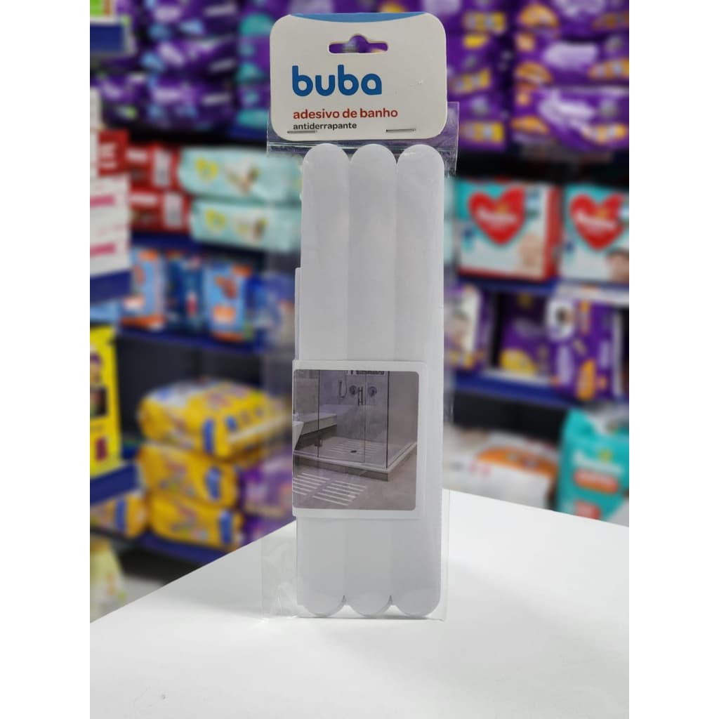Adesivo de banho antiderrapante Buba. ORIGINAL!