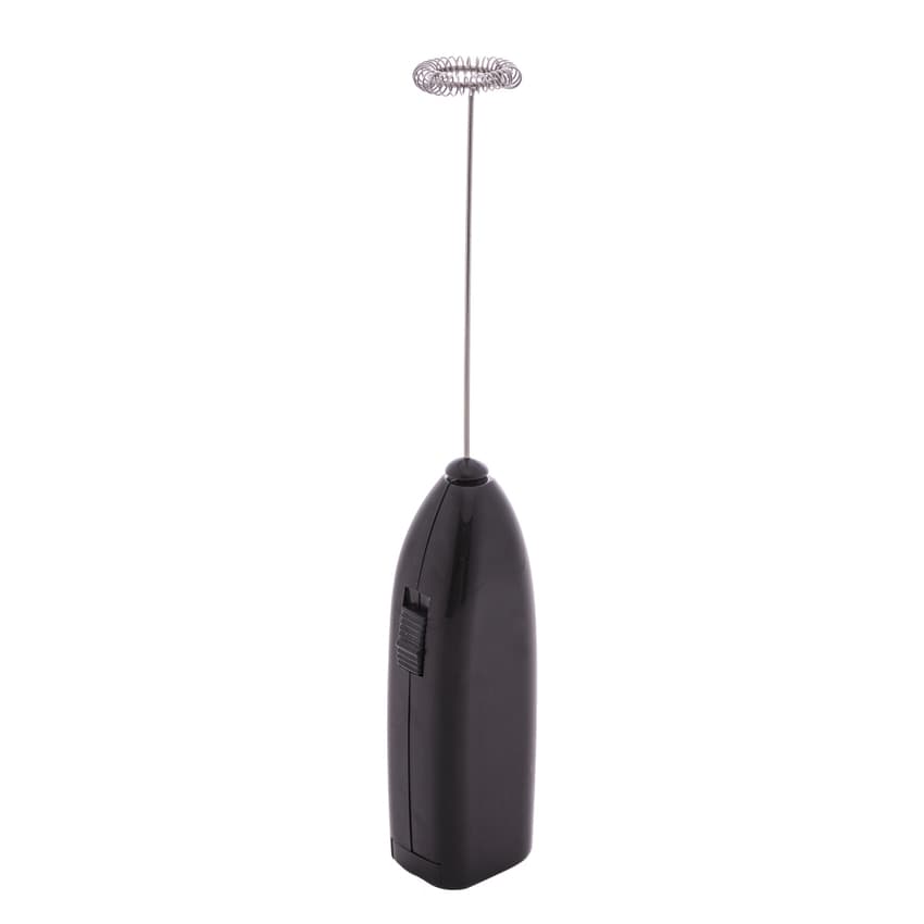Mini Mixer Misturador de Bebidas Elétrico de Inox e Plástico Preto Lyor