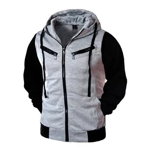 Moletom com ziper Blusa de frio Casaco masculino e feminino