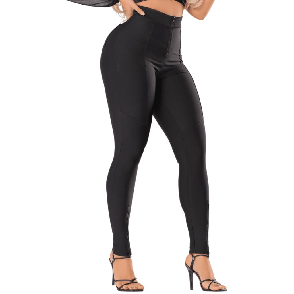 Calça Montaria Legging Feminina Bolso Alta Cintura Leg Bumbum Térmica Grossa