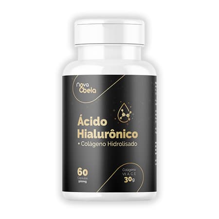 Ácido Hialurônico Mais Colágeno Hidrolisado com Vitamina