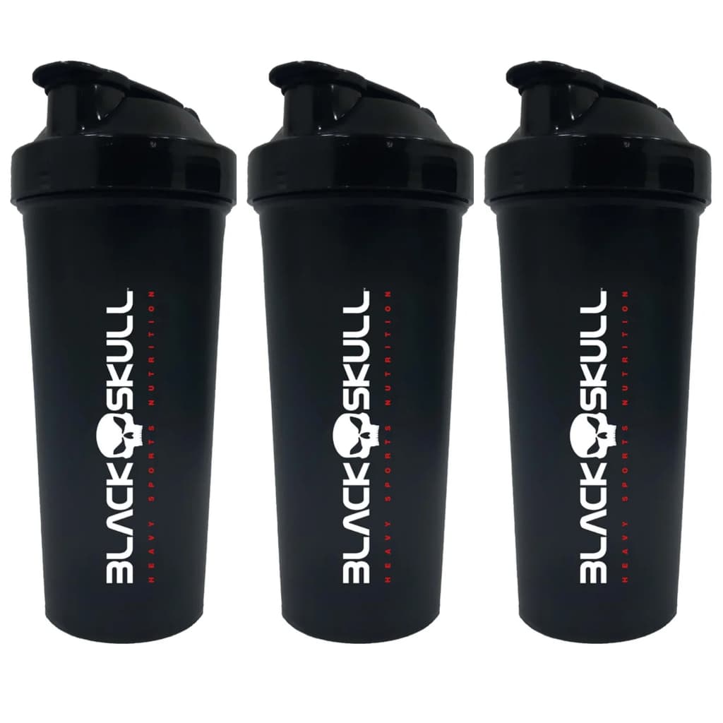 Kit 3x Coqueteleira 600ml Mixer Para Academia - Tomar Whey Protein