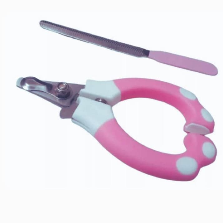 Cortador de Unhas PET Cães e Gatos Alicate Pet com Lixa Linha Profissional