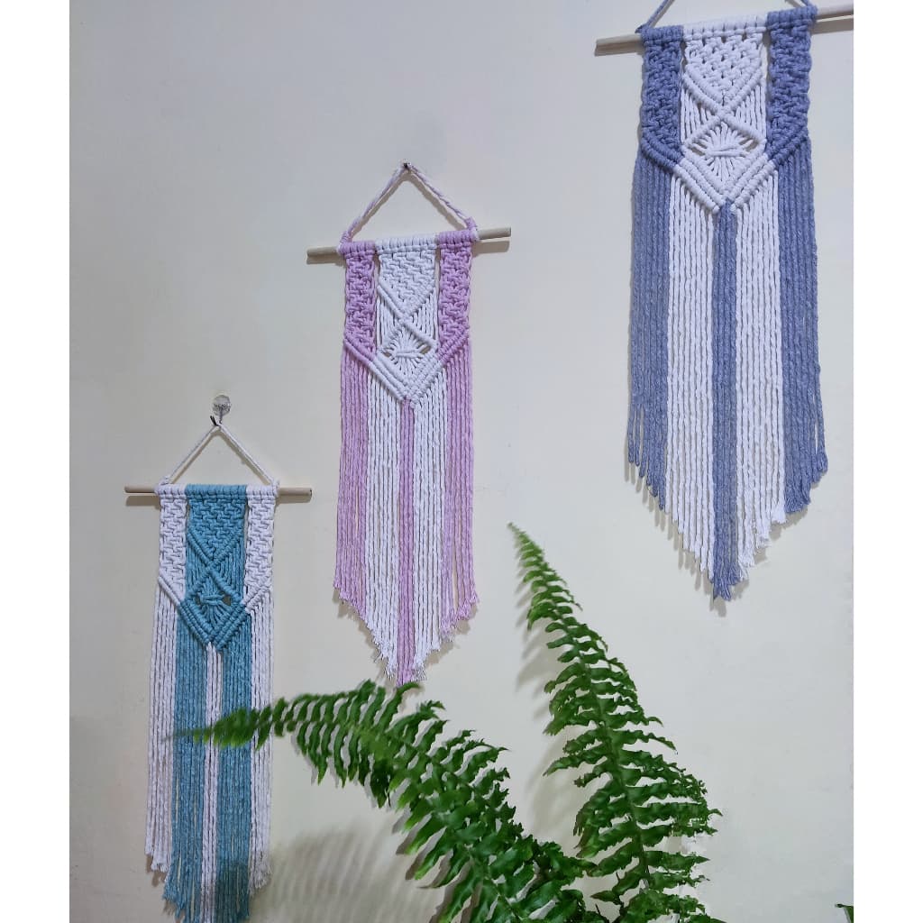 Painel decorativo em Macrame.