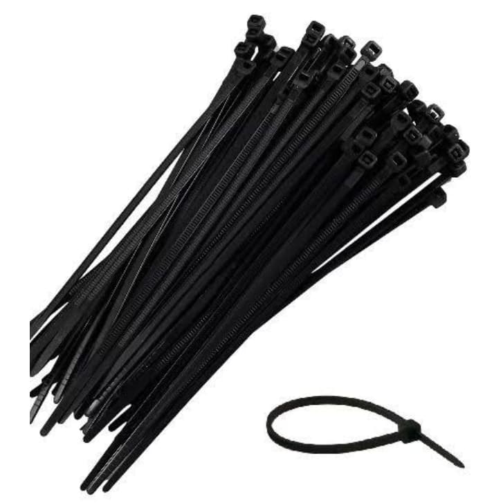 100 Cinta Plastica 10 Cm Abracadeira De Nylon Fita Enforca Gato