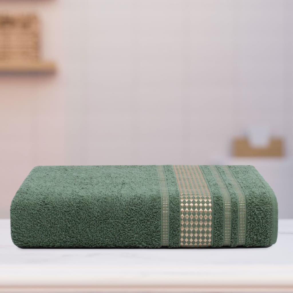 Toalha de Banho Paris Ótima Absorção 100% Algodão Macia Elegante  70x130cm