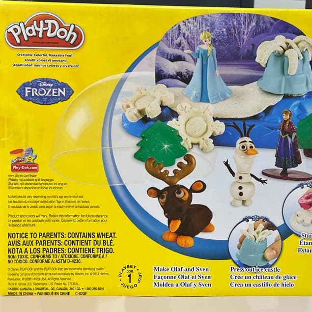 Massa de modelar frozen conjunto produto original