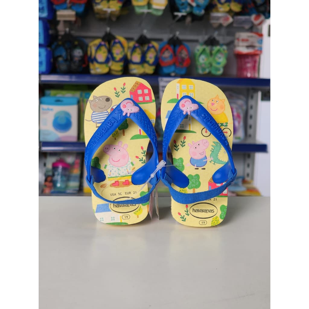 Havaiana Baby Peppa Pig unissex, ORIGINAL
