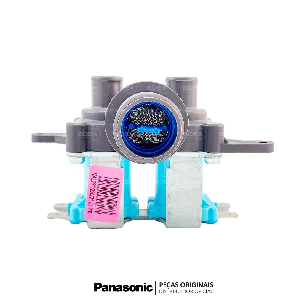 VÁLVULA DUPLA LAVADORA PANASONIC – ORIGINAL 12KG 13KG 14KG 16KG 17KG 18KG