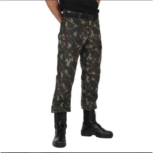 Calça Camuflada Rip Stop 2 Bolsos EB Treme Terra