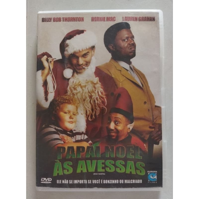 Dvd Papai Noel às Avessas Original