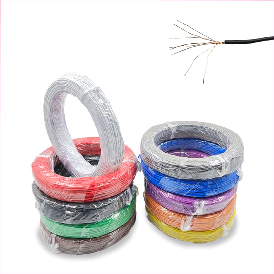Fio Cabinho Flexível Cobre 0,20mm Rolos Com 100m Varias Cores Led Robotica