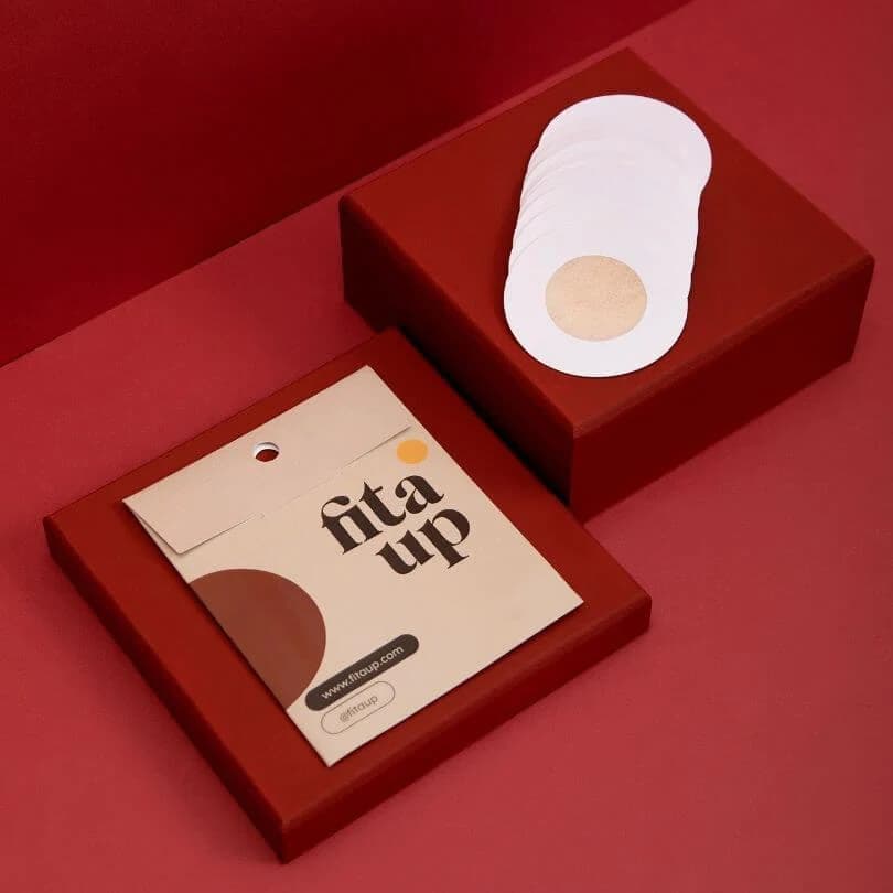 Kit 10 Pares Tapa-Seios Invisível Adesivo Protetor para Tampar Mamilos Aureola | Fita UP