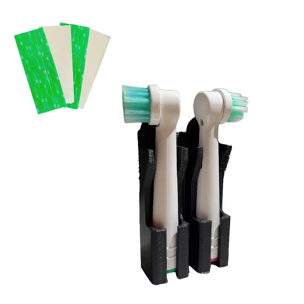 Porta Refil Escova Oral B para 2 , 4 ou 5 escovas + Fita dupla Face