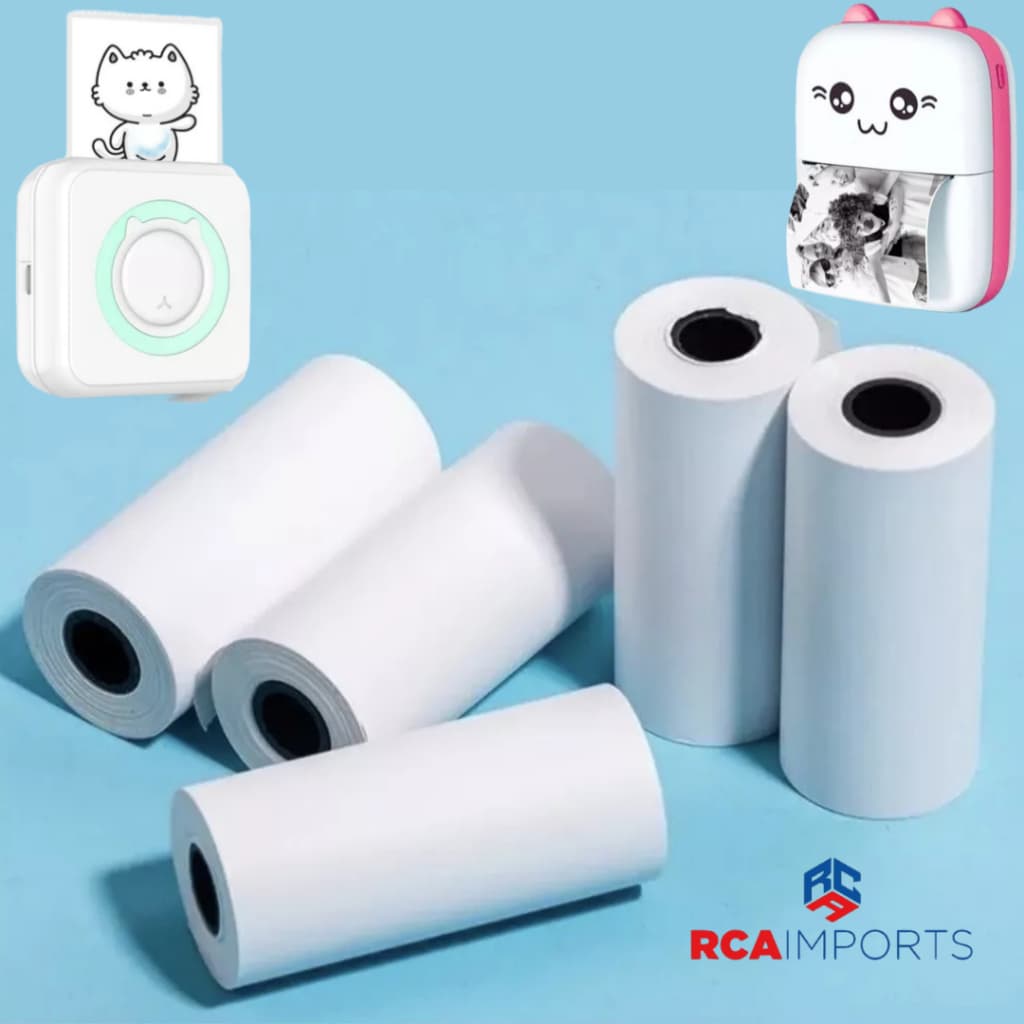 Papel térmico para Mini Impressora portátil