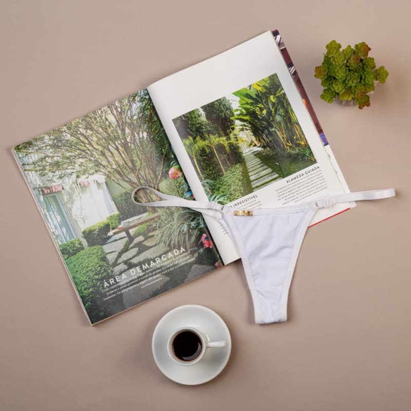 Kit 5 Calcinha Sol Regulagem Fio Microfibra Poliamida Lisa Regulagem Moda Feminina Atacado