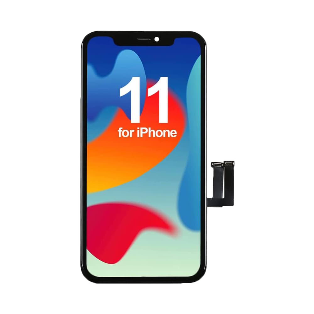 6.1" Tela Alto Brilho Para Iphone 11 Frontal Touch Display Troca IC 100% Teste Lcd Com Tom Verdadeiro