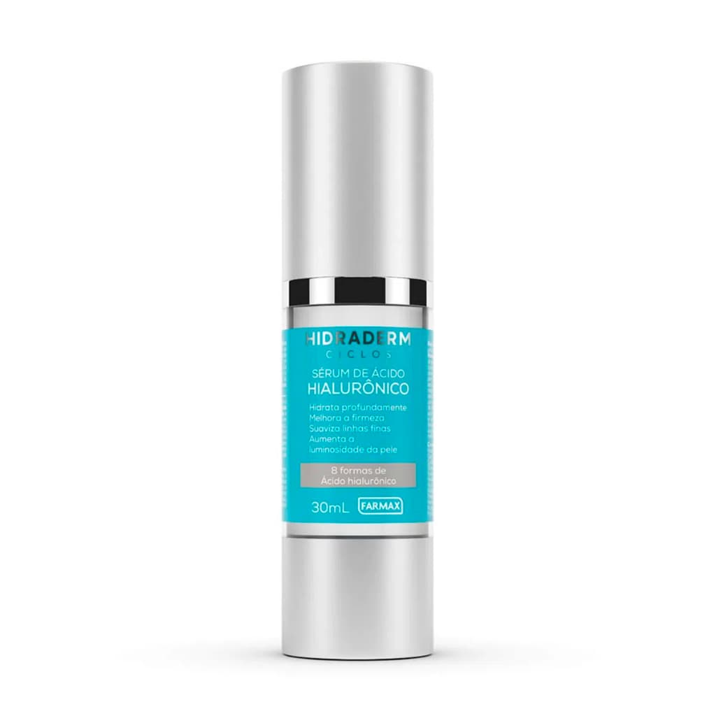 Farmax Sérum Facial Acido Hialurônico Hidraderm Ciclos - 30ml