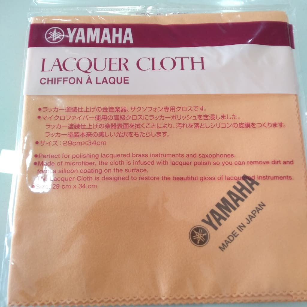 Pano para Limpeza Lacquer Cloth-L Yamaha