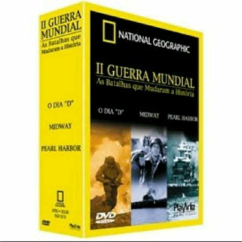 Dvd Box Natinal Geographic Guerra Mundial II Original