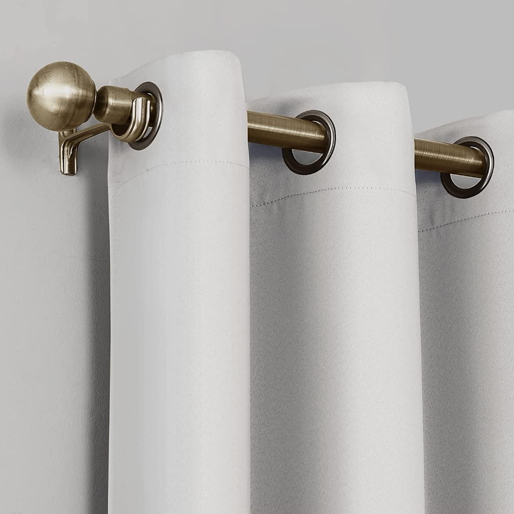 Cortina Blackout PVC corta 100 % a luz 2,80 m x 2,30 m para sala, escritorio, quarto