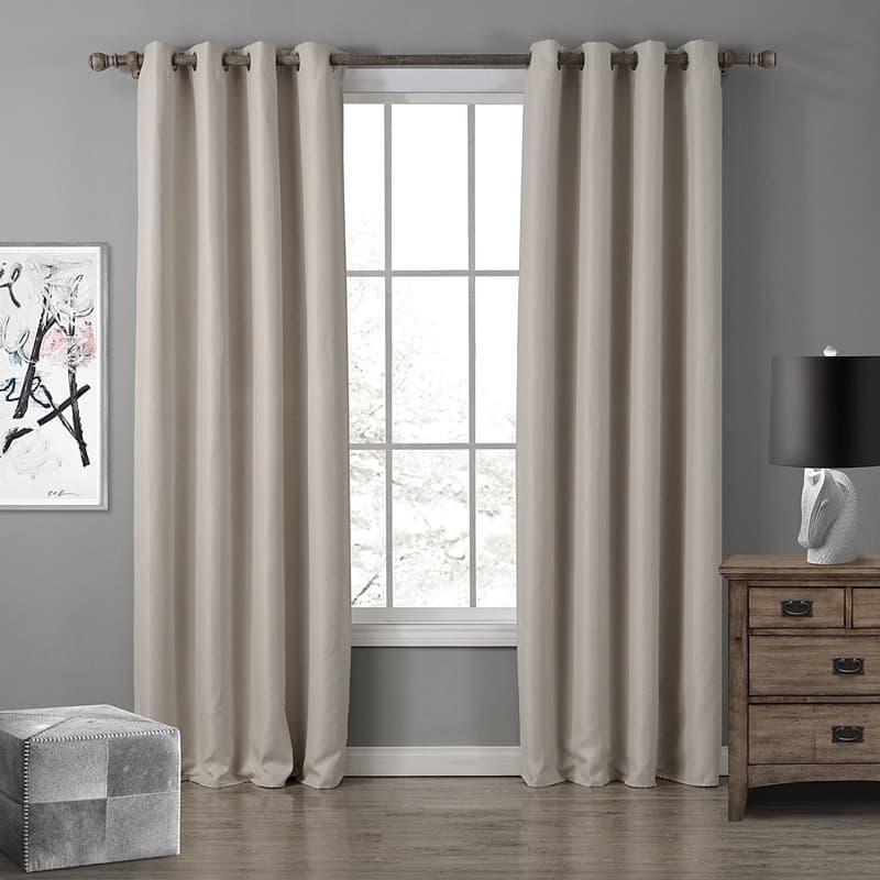 Cortina Blackout Blecaute PVC corta 100 % a luz 2,80 m largura (esticado) x 2,30 m altura