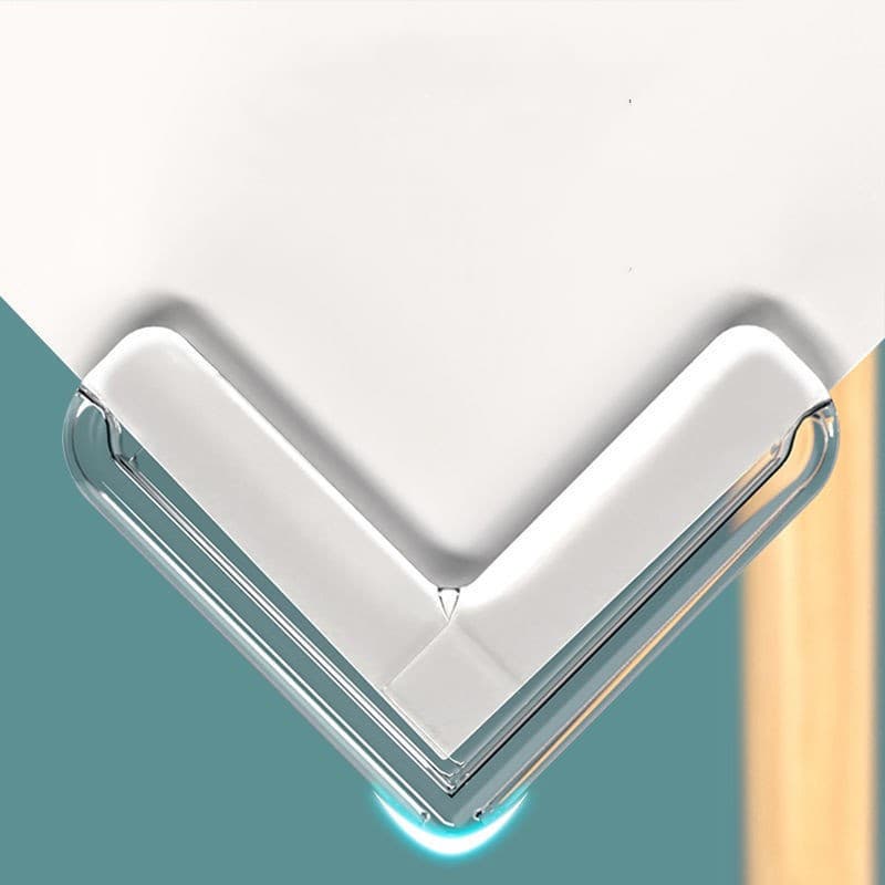 Kit 40 Protetores Quina De Mesa Em Silicone Com Adesivo Para Móveis Quarto Cozinha Promoção
