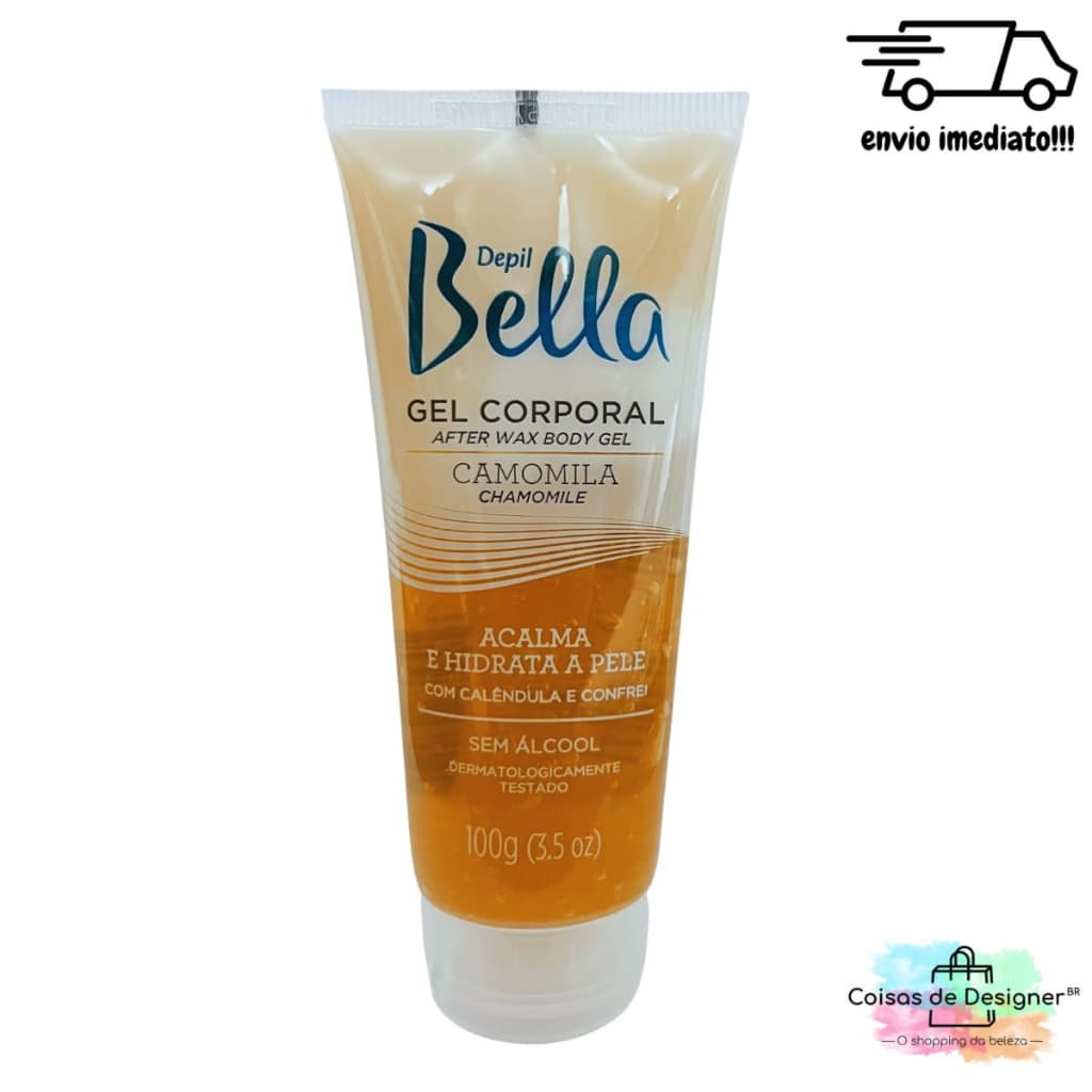 Gel Calmante Corporal Pós Depilação Camomila Bisnaga 100g -  Depil Bella