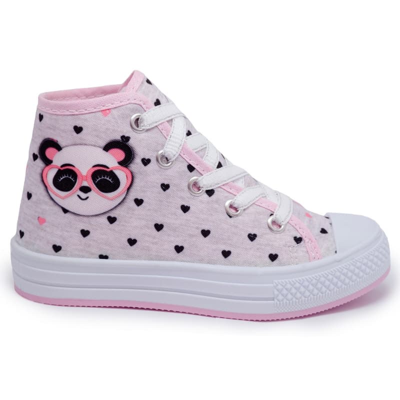 Tênis Infantil De Menina Tênis Botinha Casual Star Feminino Personagem Lançamento Promoção Emvio Imediato