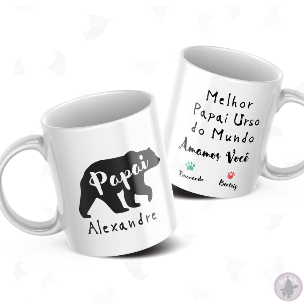 Caneca Personalizada Com Nome - Presente para Pai com Frase