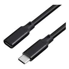 Cabo De Extensão USB C USB 3.1 Cabo De Vídeo De Dados USB-C Tipo C Macho para Fêmea Extensor