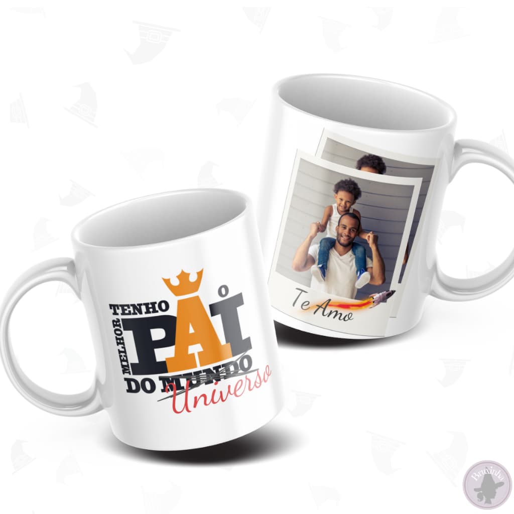Caneca Dia dos Pais Personalizada Foto