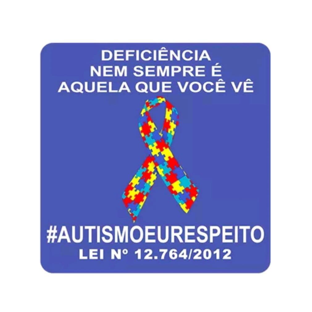 adesivo AUTISMO adulto 15x15cm