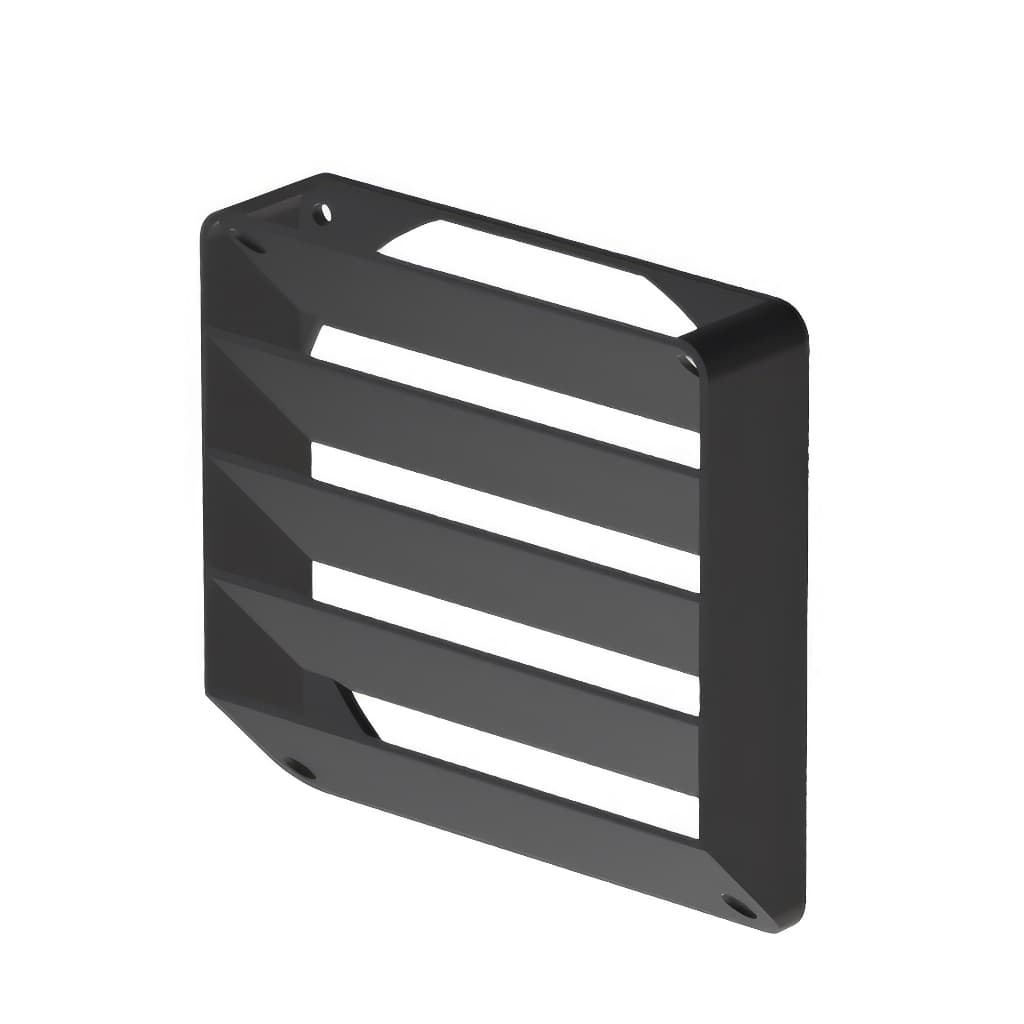 Difusor de ar quente - frio para cooler 120 mm - rig mineração criptomoeda