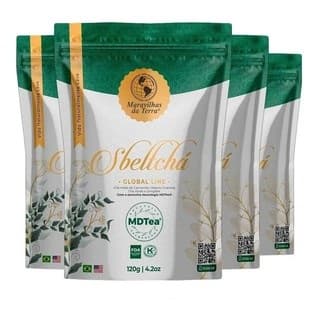 Kit 4 Chás Maravilhas da Terra Sbeltchá 120gr