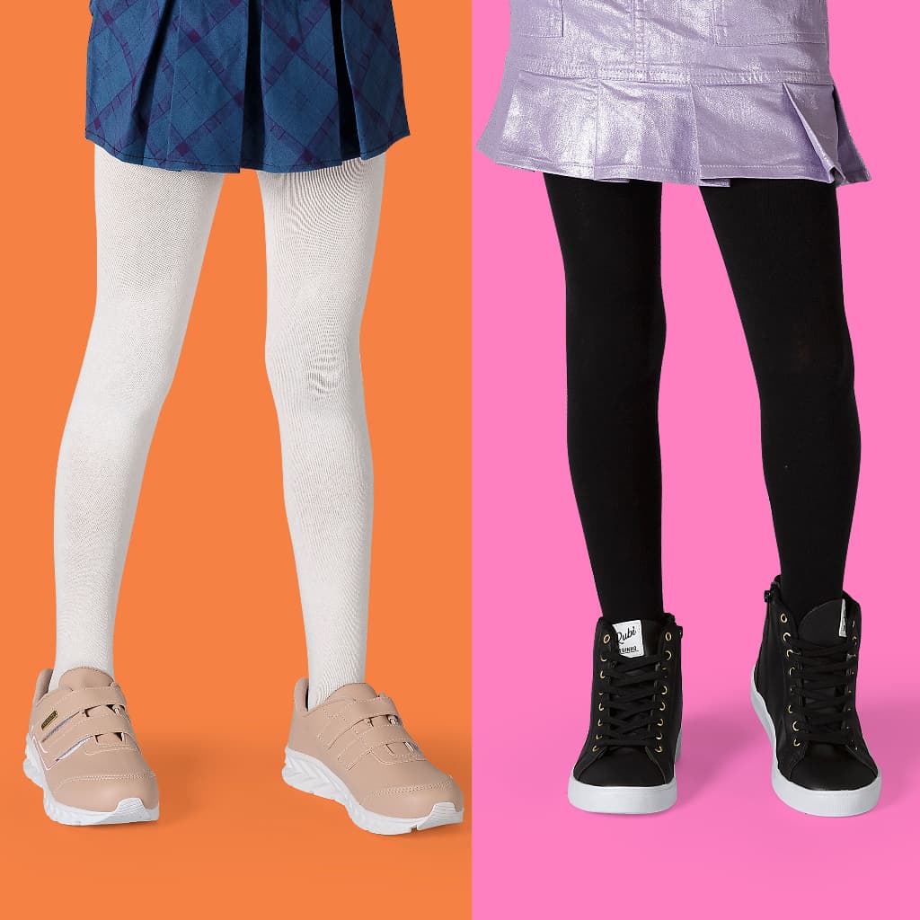 Meia Calça Infantil Grossa Frio Inverno Menina P M G GG - 1 a 8 Anos