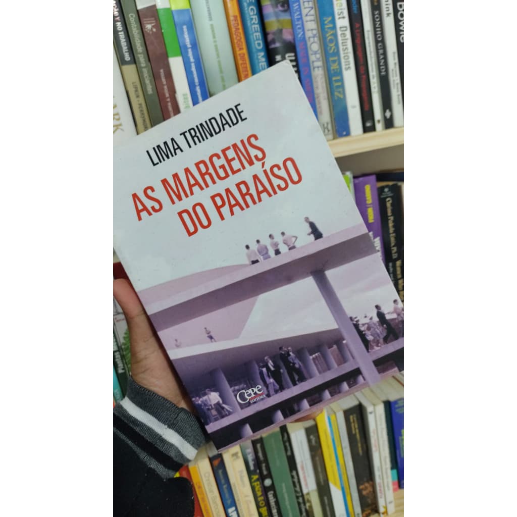 As Margens do Paraiso Capa comum – Autor Lima Trindade