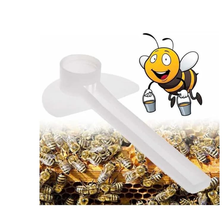 Alimentador Pet para Abelhas  Acoplavel- Apicultura kit 5 unidades