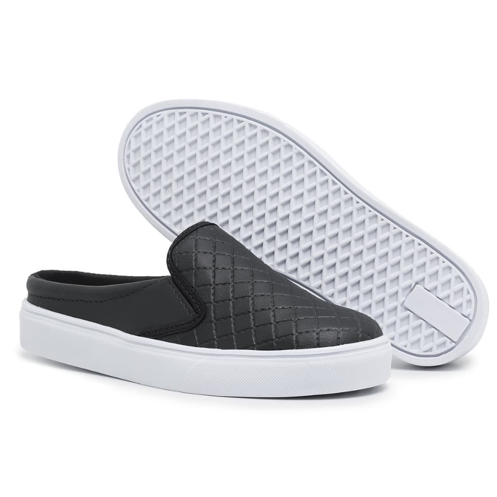 Tenis Mule Feminino Slip on do 33 ao 41