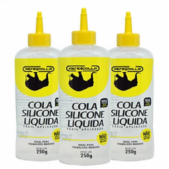 Cola de Silicone Liquido RENDICOLLA para Artesanato de 50 ,100 e 250 gramas . - Rendicolla - Unidade