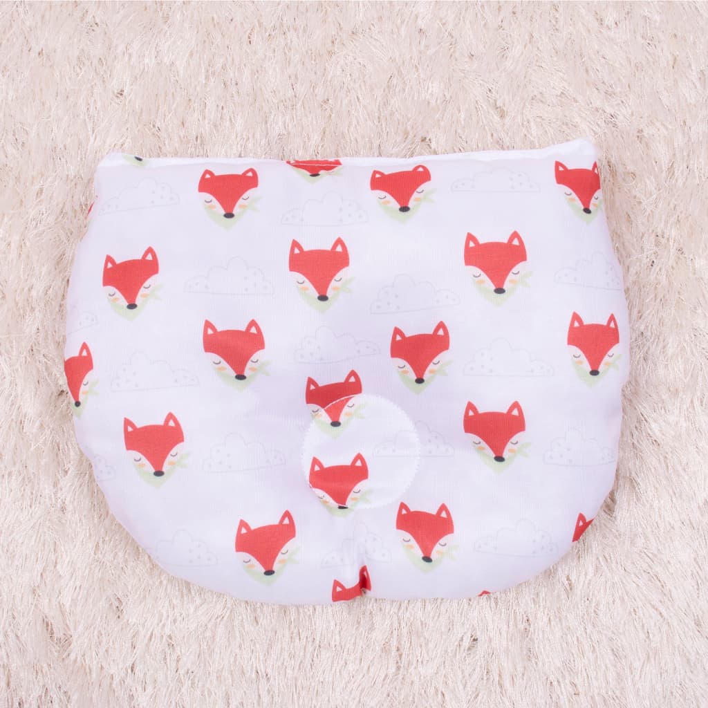 Travesseiro Anatômico Estampa mini bichinhos para Bebê