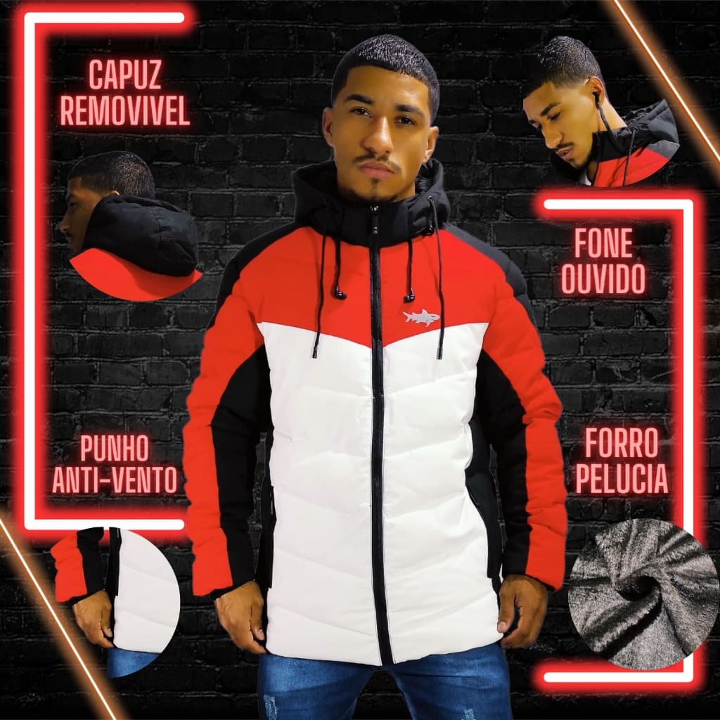 jaqueta masculina casaco premium ultra quente motoqueiro