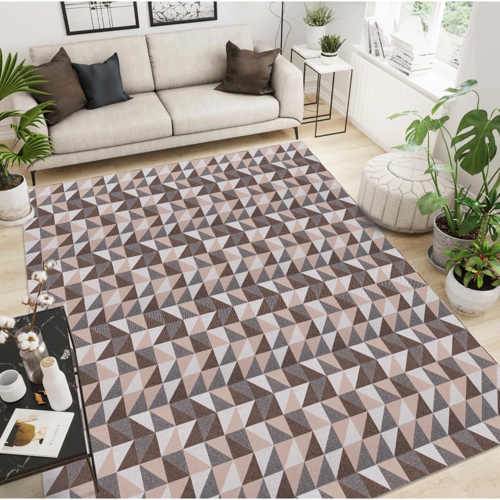 Tapete Jacquard Grande 2 m para Sala Quarto E Cozinha Antiderrapante