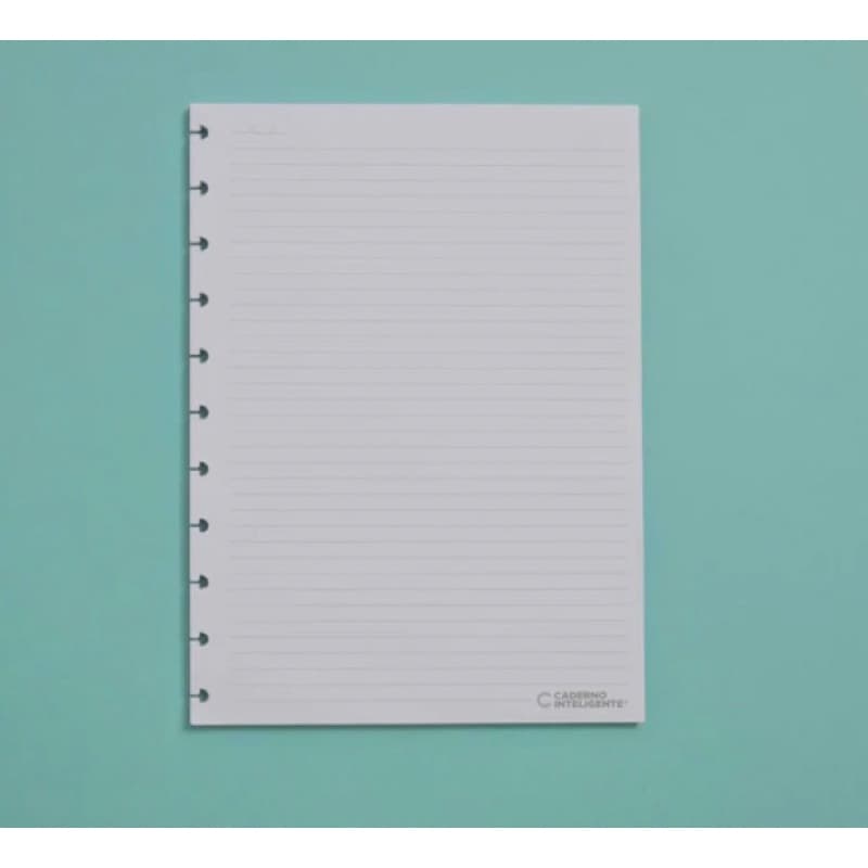 Refil Pautado Caderno Inteligente