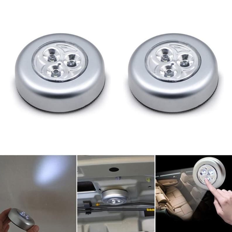 Luz de Led a Pilha Colável Luz Noturna Emergência