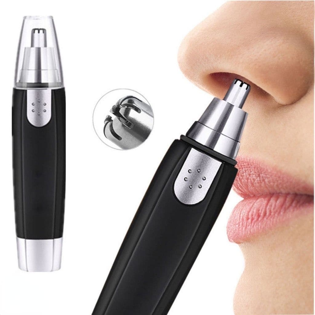 Aparador Removedor de Pelos Elétrico/Portátil para Nariz/Orelha/Rosto Depilador Facial