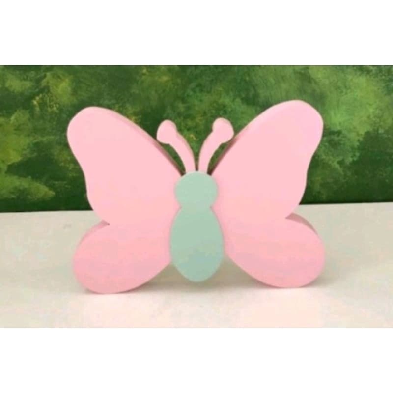 borboleta decoração (produto sem pintura)