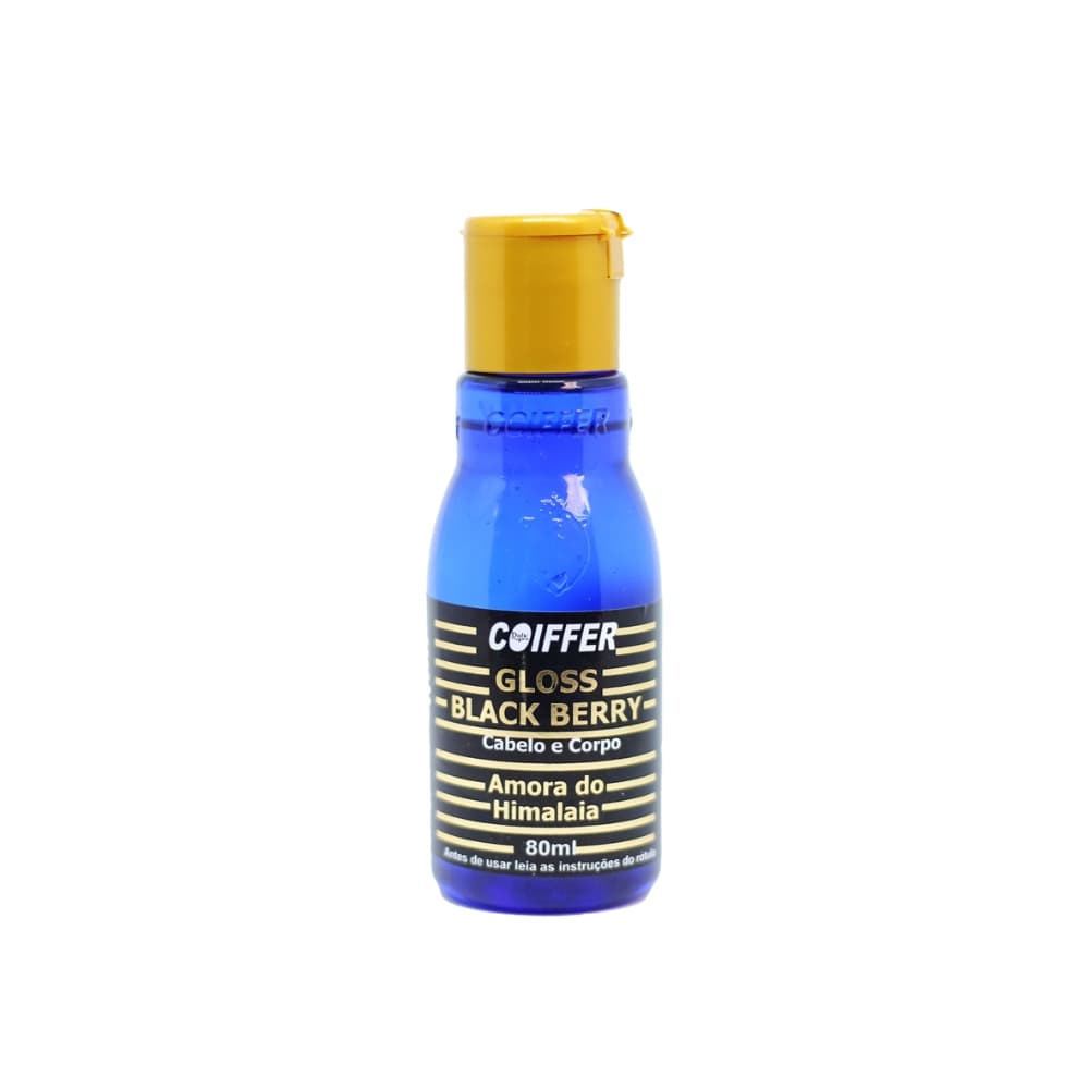 Gloss Black Berry Coiffer 80ml Reparador E Rejuvenescedor
