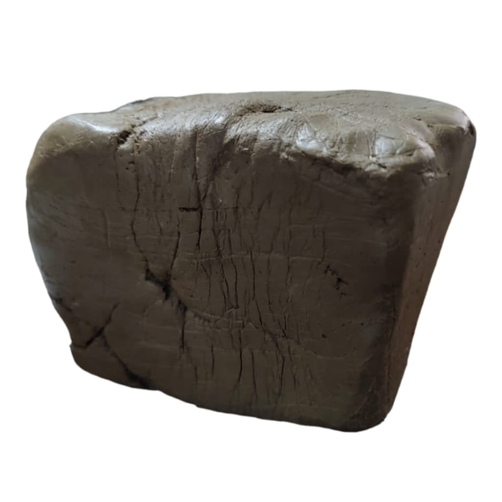 Argila de Modelar Escura para Escultura e Cerâmica 10kg