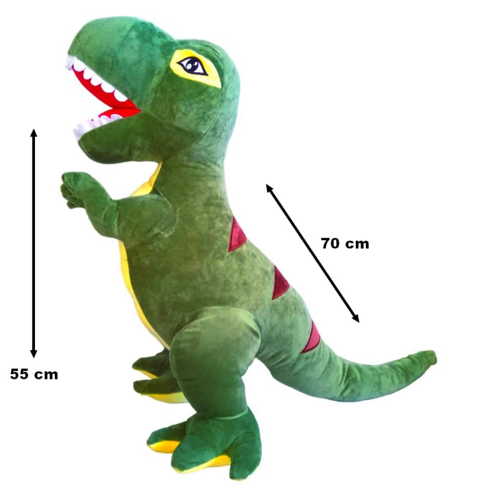 Pelúcia Animais Dinossauro Grande 70 cm Antialérgico